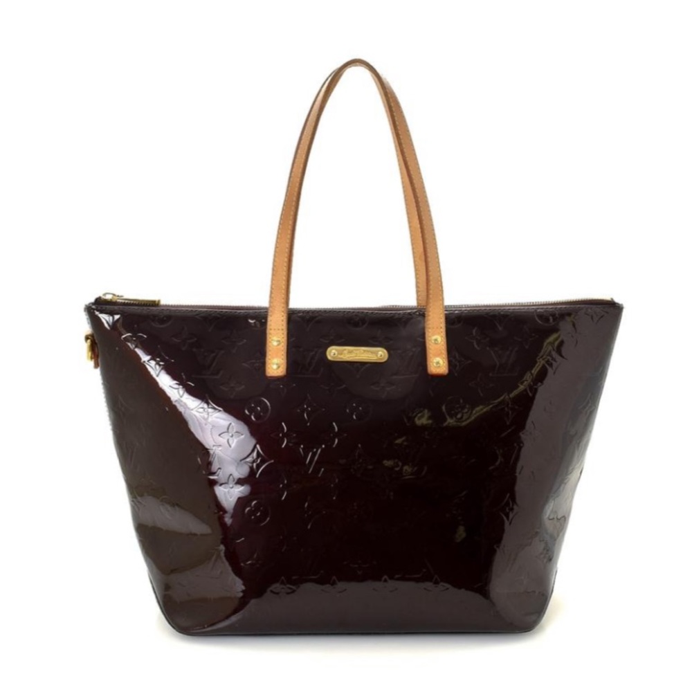 Louis Vuitton Bellevue GM Vernis Amarante Bag